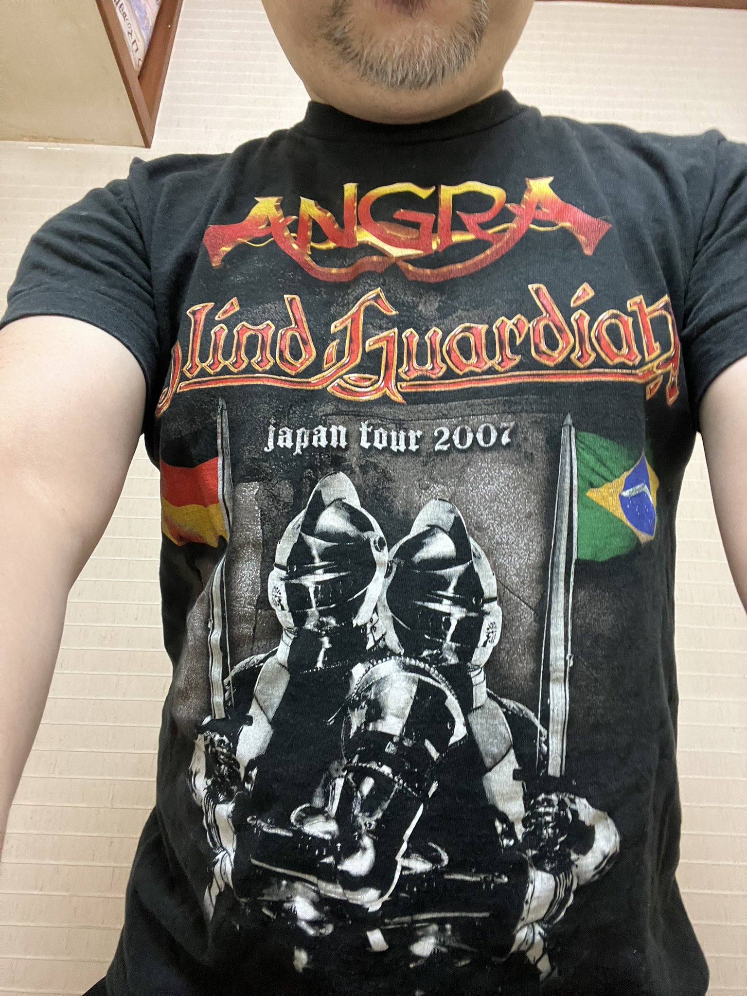 ANGRA』『 Blind Guardian』Tシャツ TOUR 2007