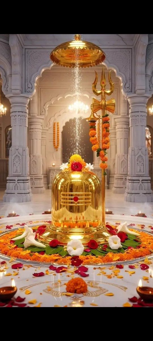 ros82023's tweet image. कपूर गौर करुणावतारं संसारसारं भुजगेंद्र हार सदा वसंतम ह्रदय अरविंदे भवम भवानी सहीतम नमामि