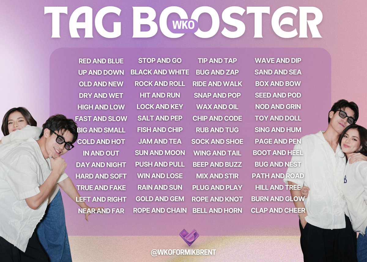 wkoformikbrent's tweet image. — WKO Tag Booster One —
Goal: One Thousand replies
Be reminded of our TP rules. - no numbers - no emojis - no all caps - at least three words per tweet
Engage, MENTies.
JOY DELIVERED WITH MIKBRENT
JOY DELIVERED WITH MIKBRENT
#WeDeliverJoy