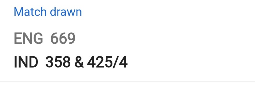 Weldone india aap bahut achha match khele