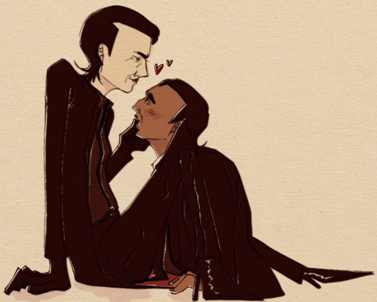 paranormalbees's tweet image. Stob yuri style experiment/doodle bc im so out of practice with stylized stuff