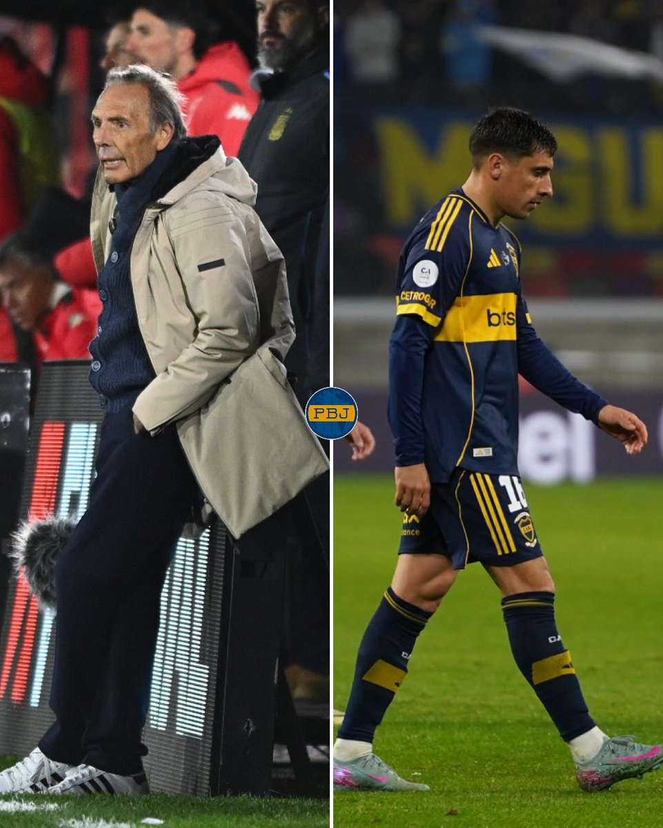PlanetaBoca's tweet image. 😳 Antes de que comience el ST, Russo decide realizar un cambio: Giménez por Merentiel. Sin embargo, la Bestia salió a jugar el segundo tiempo y parecía no estar enterado de lo hablado en el vestuario.
👉 Atentos al dato contó @EmilianoRaddi en PBJ: Merentiel no está lesionado,…