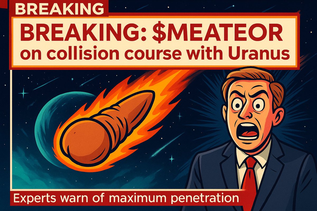WFVBS's tweet image. Protect Uranus, $MEATEOR is cumming.