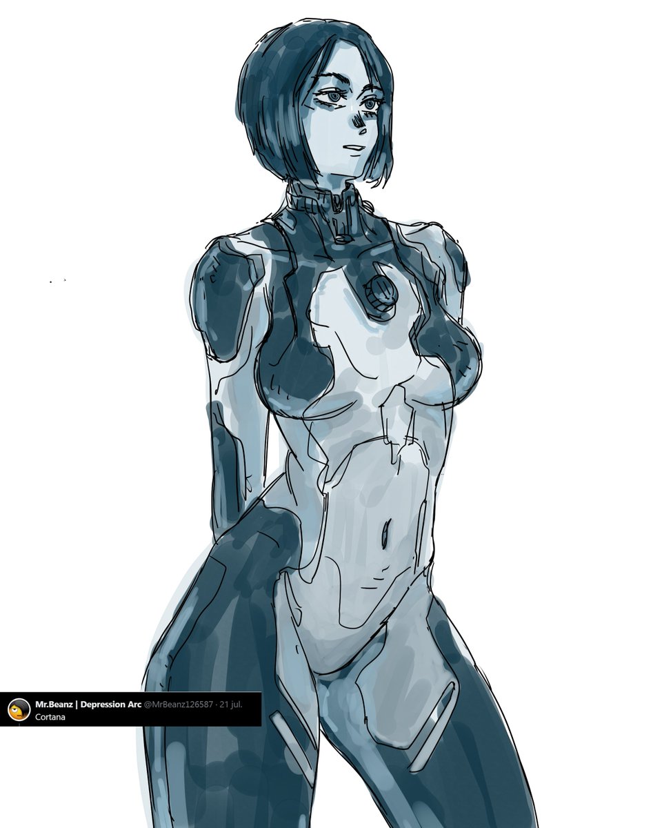 dibujospo's tweet image. #Cortana #Halo