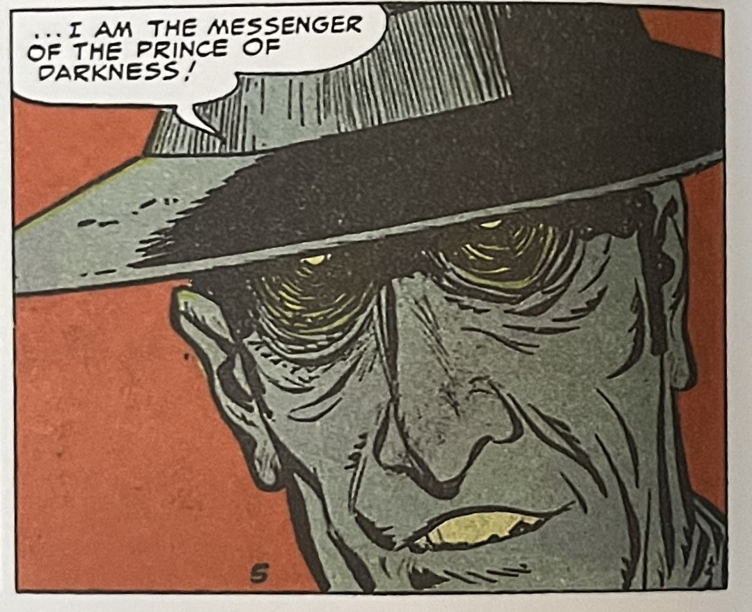 PowerCosmic13_'s tweet image. Cool panel from The Heap story in Airboy Comics 67. Unknown artist.