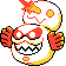 How long has it been since I said I'd do this guy? Well here's Galarian Darmanitan Zen Mode now! What a fun regional variant, Galar really hit it out of the park with em!
#Pokemon #pixelart 
Download on my DA:
deviantart.com/eeveeee1999/ar…