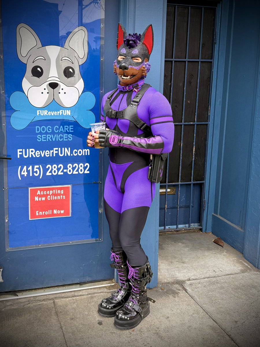 Extra purple for #dorealley this year with <a href="/rubberdeer/">Fuckin Rubber Deer @rubberdeer.bsky.social</a>