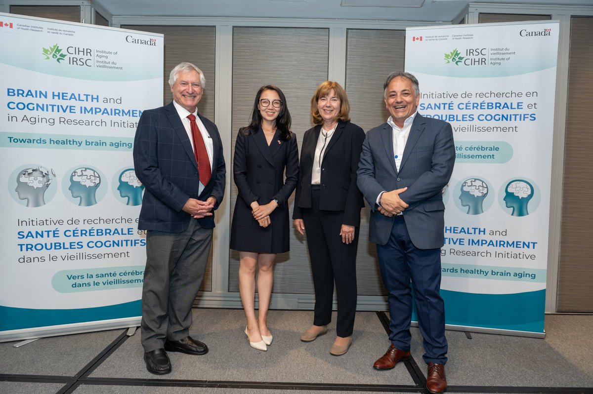 Maggie Chi (@maggiechidvn) on Twitter photo I was thrilled to announce $39 million in funding to advance research on dementia and healthy aging, on behalf of <a href="/MarjoriePLC/">Marjorie Michel</a> Hon. Marjorie Michel, Minister of Health. We are helping to build a stronger foundation for brain health and a healthier future for Canadians. I was thrilled to announce $39 million in funding to advance research on dementia and healthy aging, on behalf of <a href="/MarjoriePLC/">Marjorie Michel</a> Hon. Marjorie Michel, Minister of Health. We are helping to build a stronger foundation for brain health and a healthier future for Canadians.