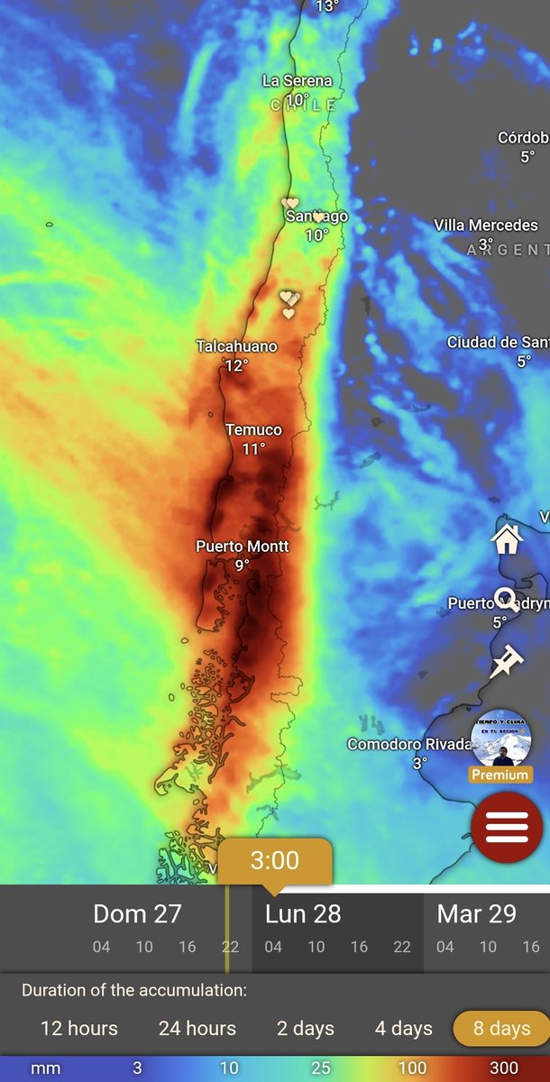 EdoWeatherman's tweet image. Actualización alarma para zona sur. 28 de julio a 2 de agosto.
Alerta para zona central. 30-31 de julio.
1. Alarma por lluvias abundantes, viento, isotetma alta e inestabilidad en zona sur.
La lluvia comienza a afectar la zona sur y este lunes será intensa en regiones de Los…