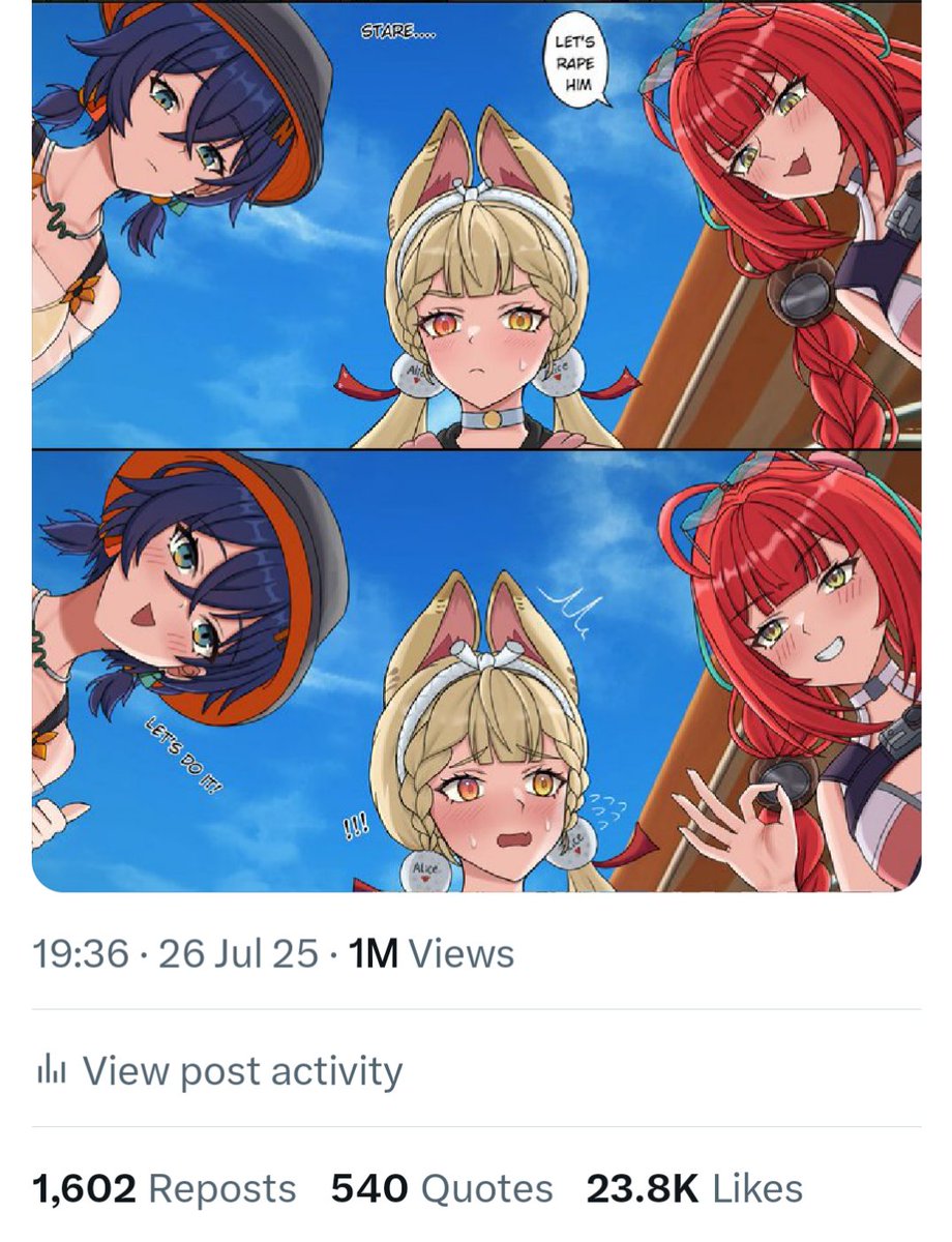 Naneesan1's tweet image. Haven’t read quotes yet, but I already got a bad feeling about this....