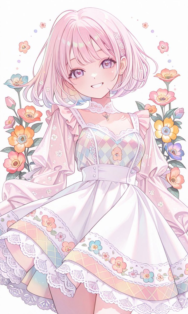 fio_mano's tweet image. おはようございます🍀月曜日
今日もゆるファイ(*&apos;-&apos;*)ﾉ&quot;
 #白苺このは  #AIart