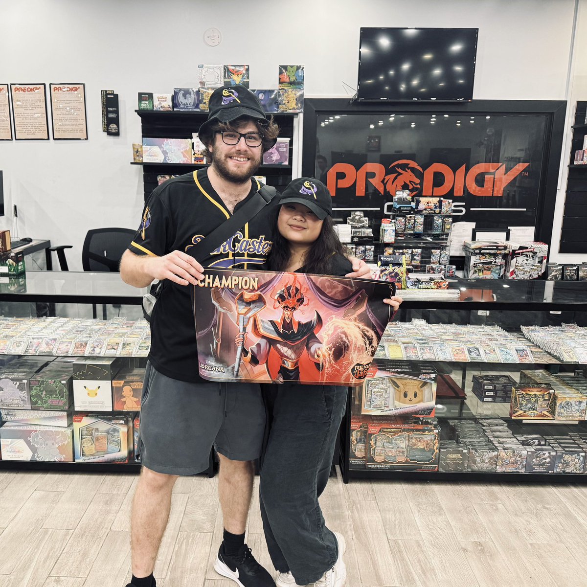 InkCasters_tcg's tweet image. The InkCasters power couple of @inkcasterzeke and @maihuyynh took it down! Congratulations Zeke and Mai. Way to add another set champ win to teams record this season!
#Lorcana #TCG #SetChamps