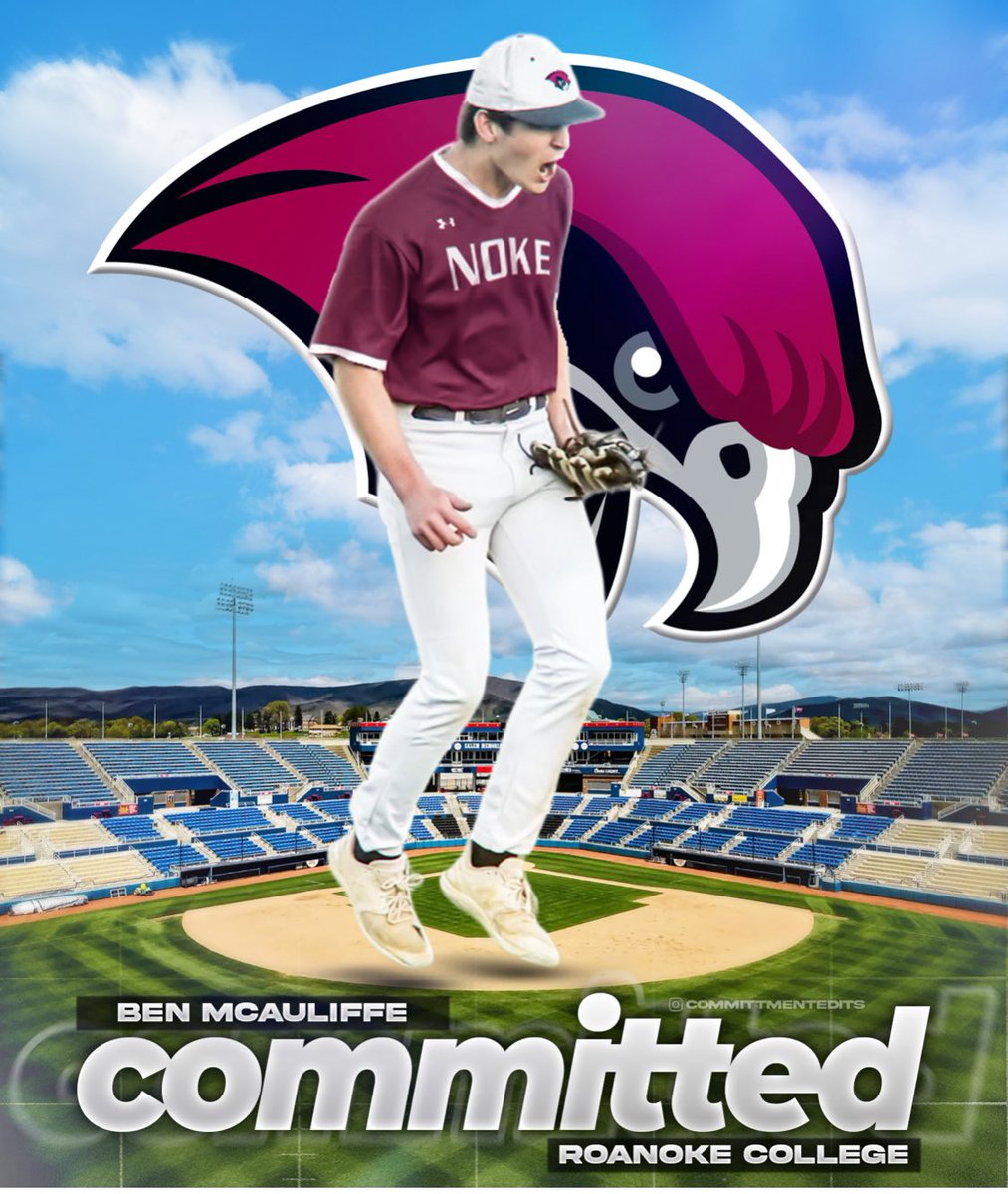 Ben McAuliffe (@benmcauliffe11) on Twitter photo Super excited to announce my commitment to Roanoke College! <a href="/RoanokeBaseball/">Roanoke College Baseball</a> #GoNoke Super excited to announce my commitment to Roanoke College! <a href="/RoanokeBaseball/">Roanoke College Baseball</a> #GoNoke