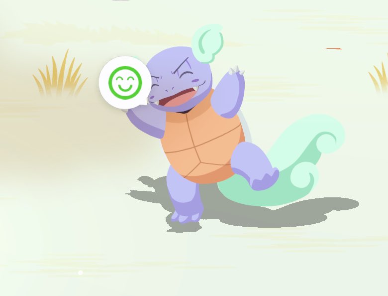 Got a baby shiny squirtle on my sleep simulation, they really should just connect a cable from my brain to the game at this point. The prompt 🥀🥀