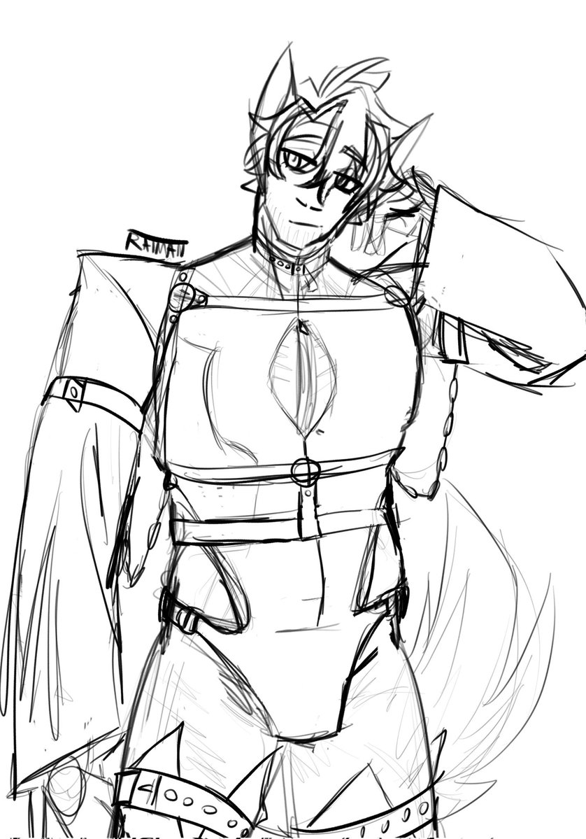 ratmannn42's tweet image. Whatever
Take this Wriothesley wip