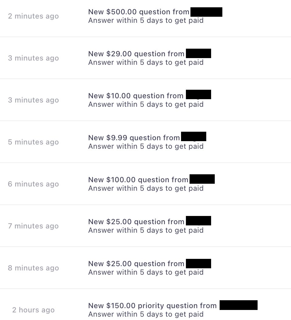 0xKawz's tweet image. ~$700 spent for dms in one shot to a few people
People are willing to spend money to connect with others, fast.