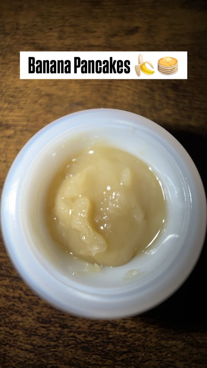 TheHeadyTerpPusher (@therealhtp503) on Twitter photo Banana Pancakes 🍌🥞 - Live Rosin 2g Jars | <a href="/HashyGilmore710/">Hashy Gilmore</a> Banana Pancakes 🍌🥞 - Live Rosin 2g Jars | <a href="/HashyGilmore710/">Hashy Gilmore</a>