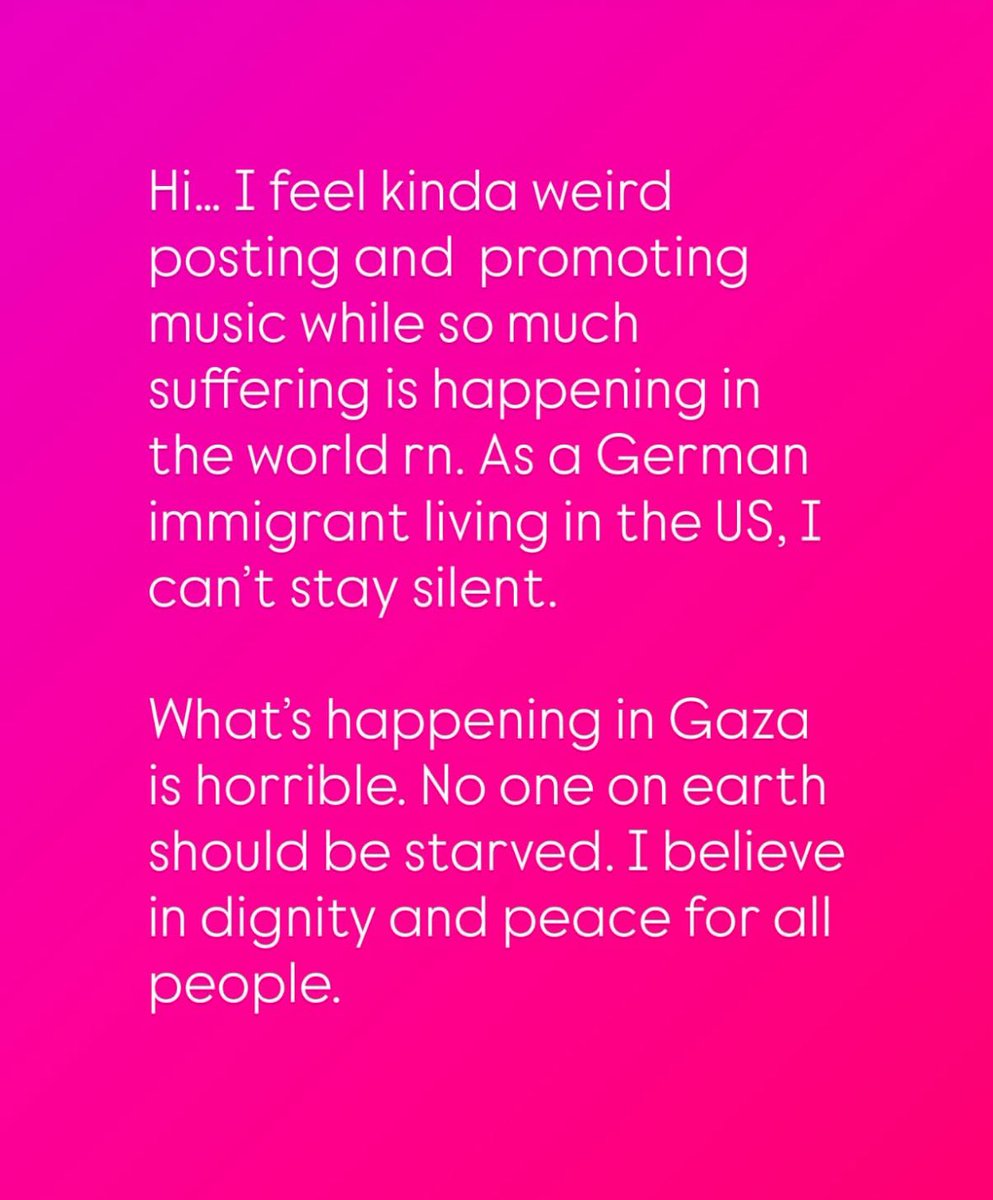 MYP0L0SHIRT's tweet image. Kim Petras shares a message on her
instagram story talking about Gaza🇵🇸🇵🇸🇵🇸