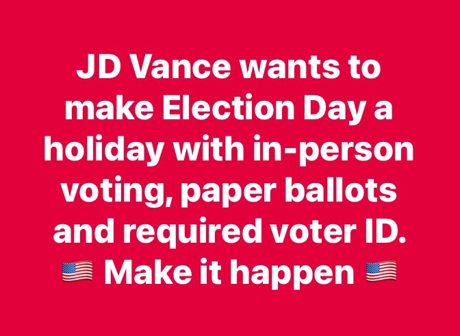 I could agree with this holiday. Let’s get rid of Juneteenth for this!