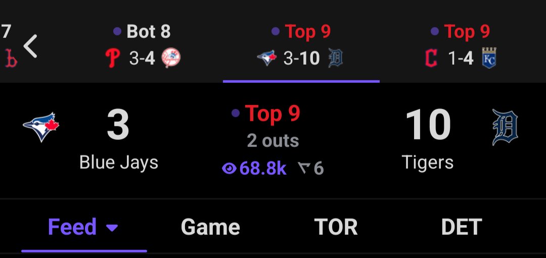 MLBONFAX's tweet image. Are the Blue Jays broken?