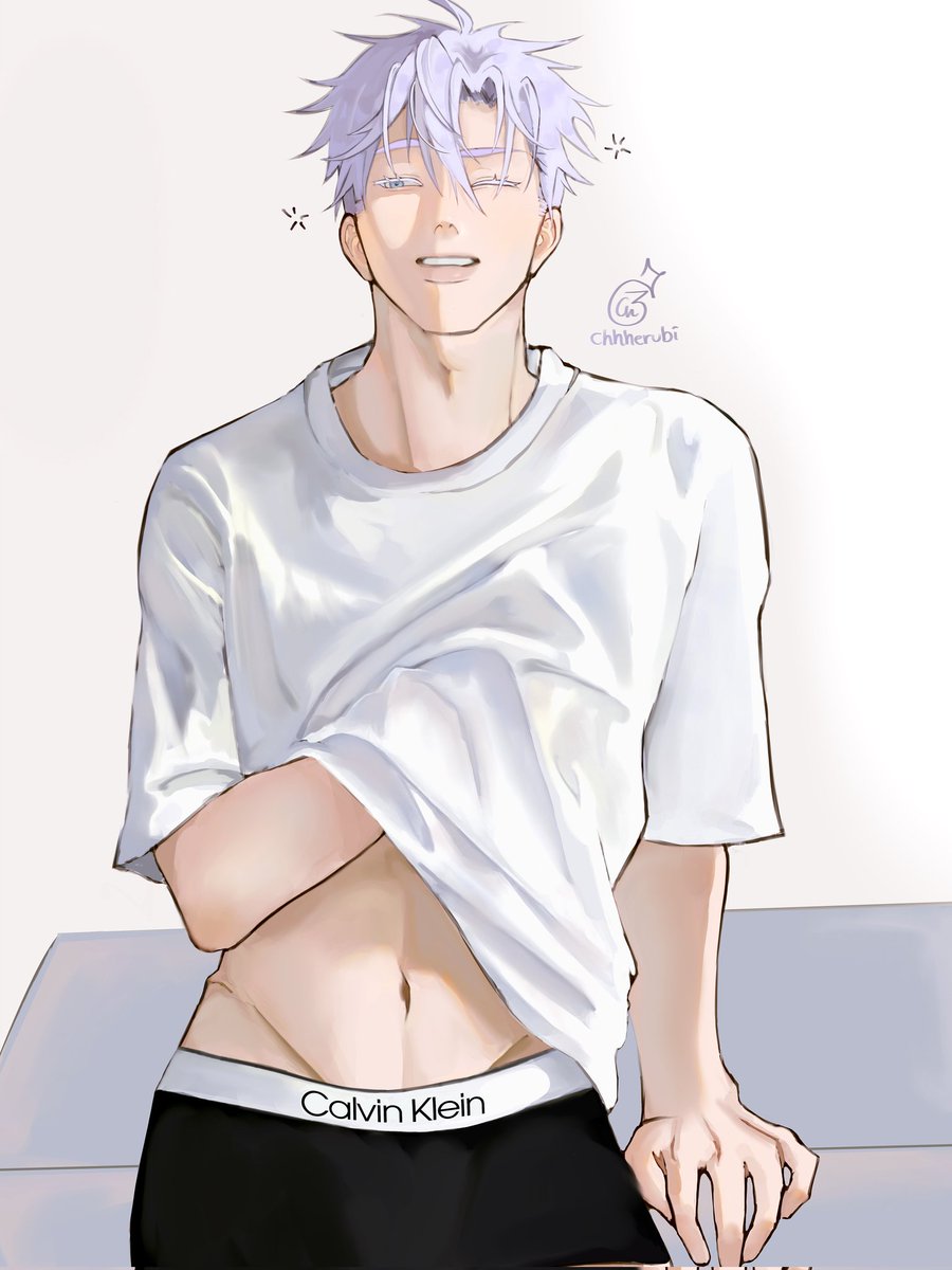 back with da calvin klein #JujutsuKaisen #GojoSatoru