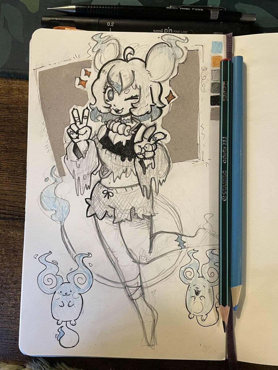 sketchbook scribbleee 
of her!!!!!