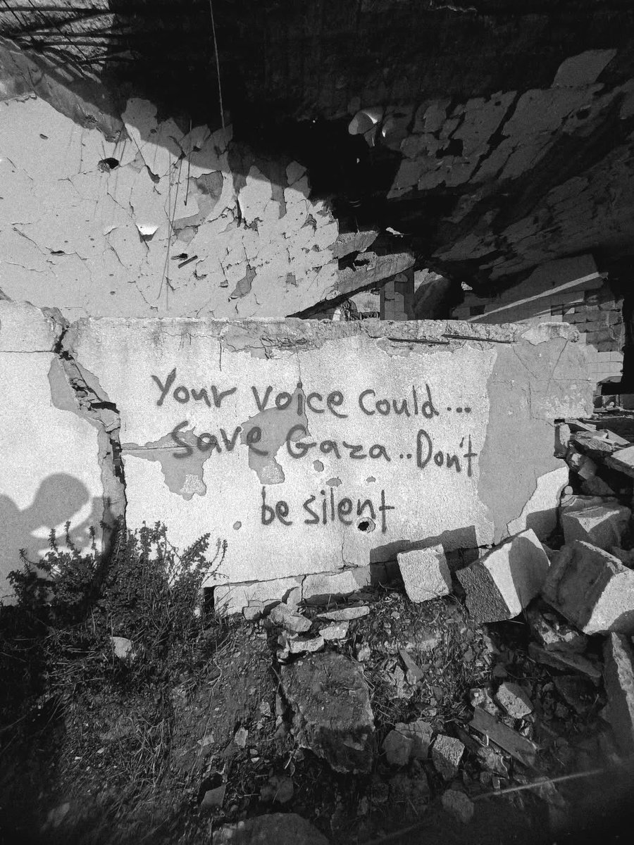 “Sesiniz Gazze’yi kurtarabilir… Sessiz kalmayın.”

#Gaza