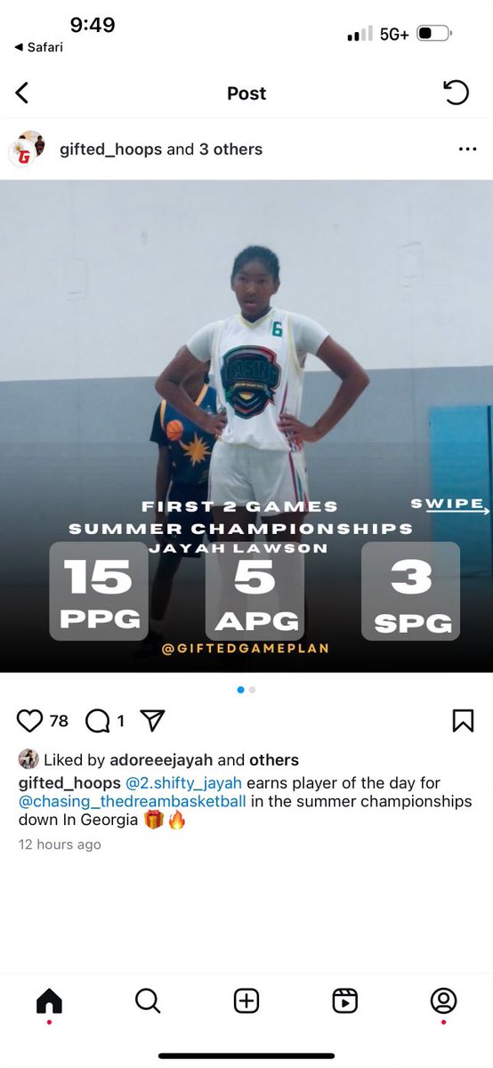 Great to see <a href="/Jayah_2028/">Jayah Lawson</a> finishing the summer season strong! BIG sophomore year loading!