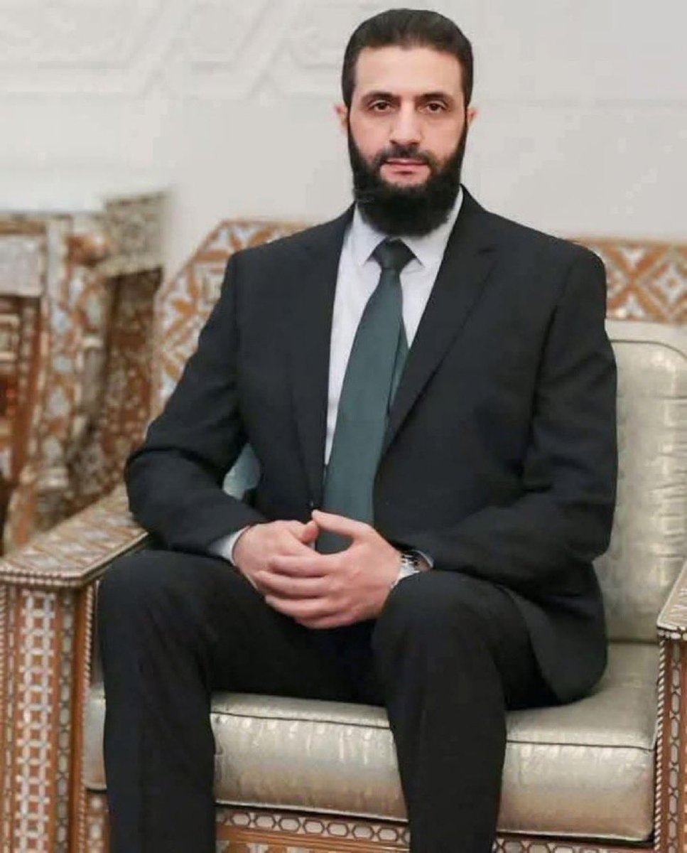 رئيس الجمهوريه العربيه السوريه 
فخامه الرئيس أحمد الشرع