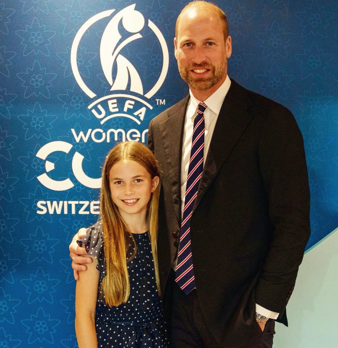 Prince William sporting an officially licensed Rangers tie. We are massive