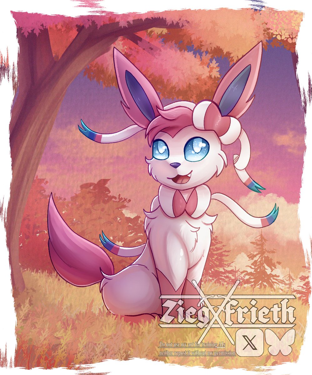 Ziegfrieth's tweet image. Sylveon!