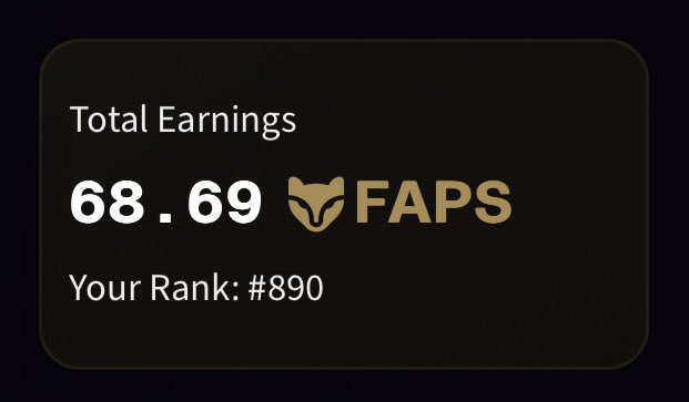 0x_nomad_'s tweet image. Hit 68.69 FAPS and Cracked Top 1K🔥
We’re in the game now, fam💪
Grateful to every single one of you who’s liked, replied, reposted, or just vibed with my @FractionAI_xyz journey❤️
I’m climbing higher, and showing love back every step of the way
Top 500 next? Let’s manifest it