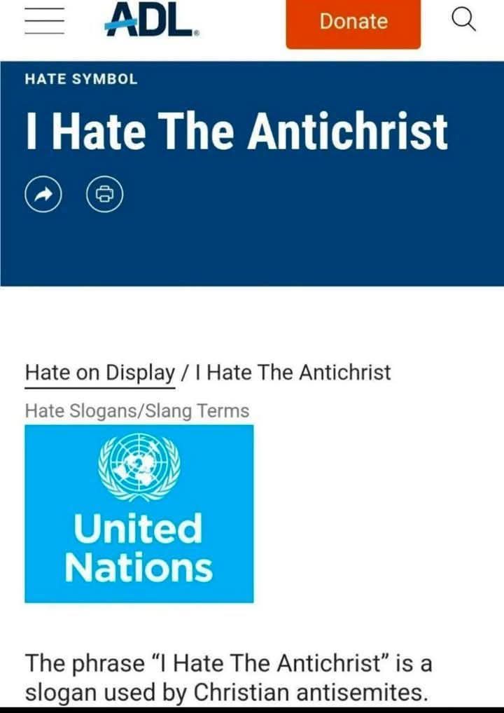 Hitlermania2's tweet image. I hate the antichrist.