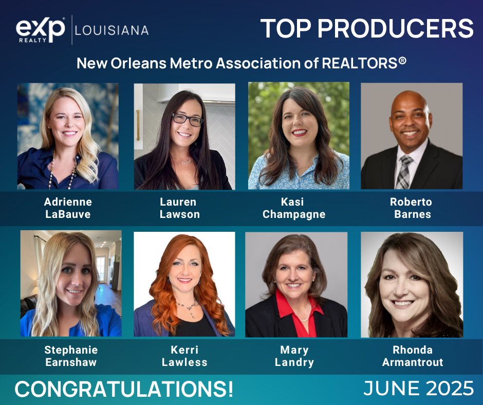 Grateful to be named a Top Producer for June 2025 with NOMAR! 💼
Huge shoutout to our leader @RobertoTonge &amp; the unstoppable #TopAgentGroup team.
One team. One goal. Your keys. 🔑
#eXpRealty #TopProducer #NOMAR #SuccessLending #RealEstate