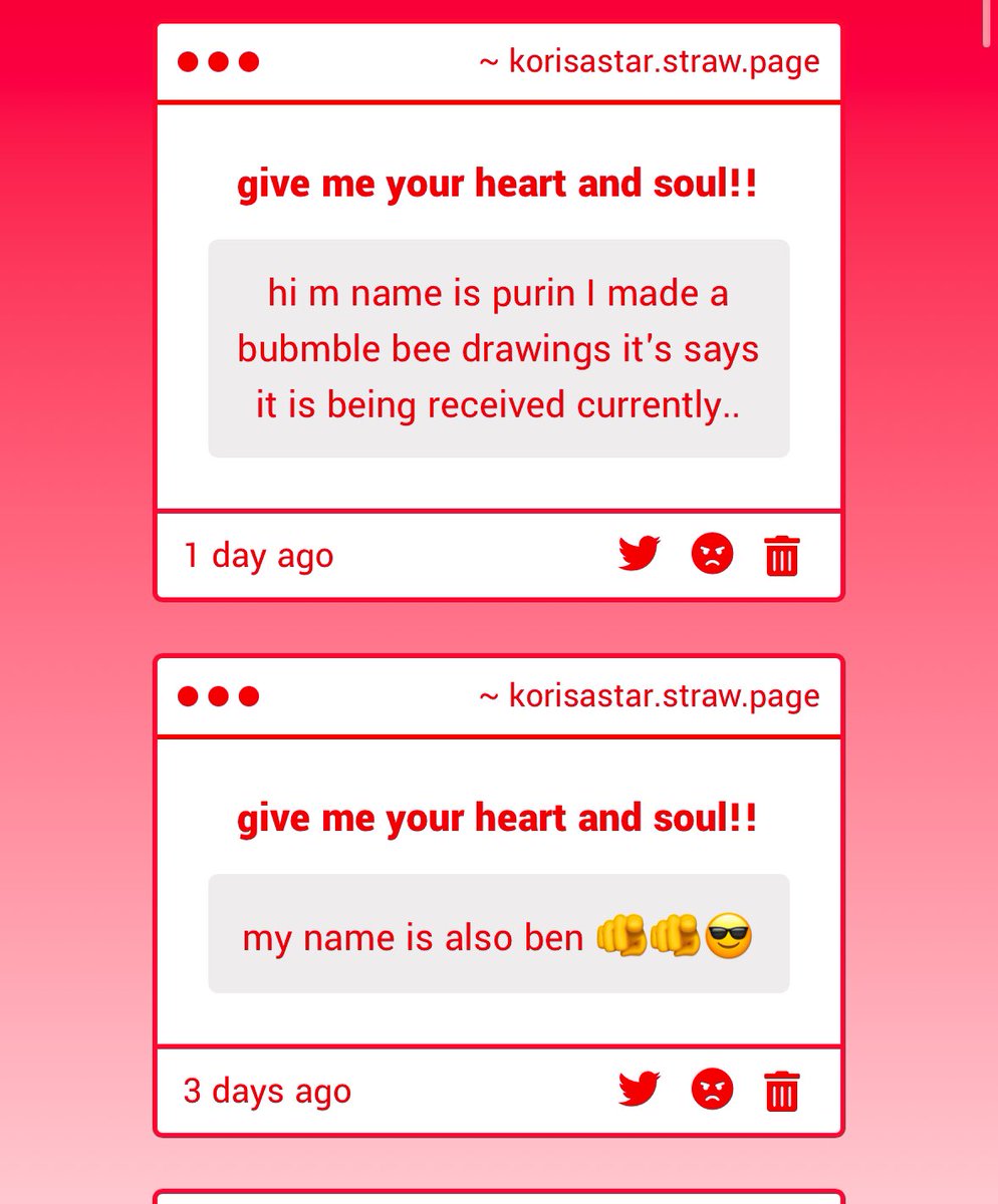 korisastar's tweet image. 1. yay!
2. i luv u purin ✌️🥹 it hasn't sent yet
korisastar.straw.page