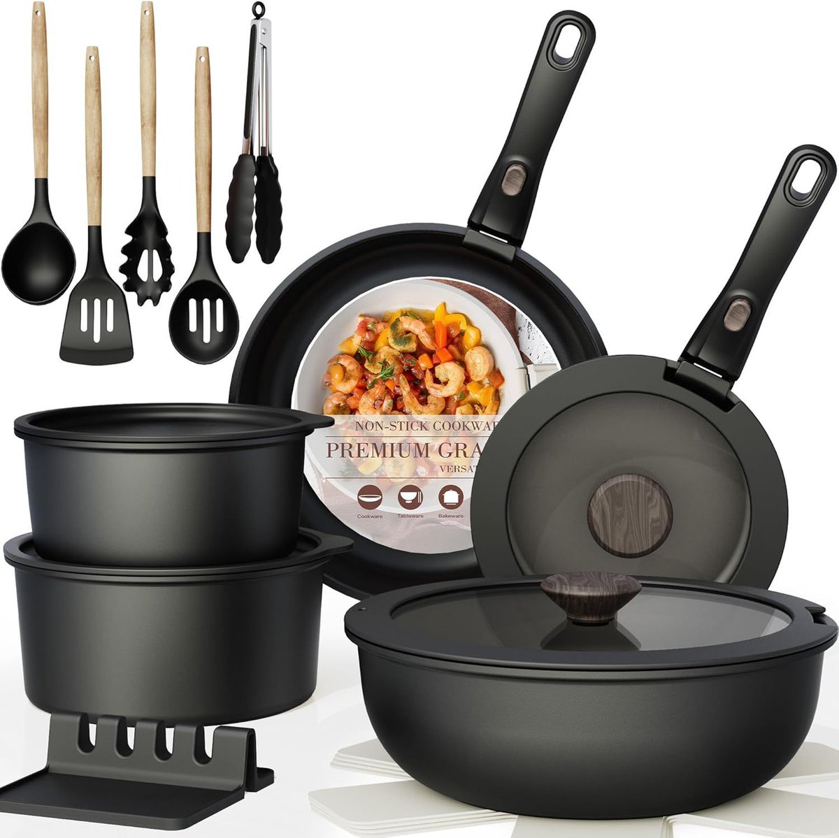 stealsrus_com's tweet image. ⚡STEAL⚡
40% Off
Astercook 21 Pcs Pots and Pans Set Non Stic
$59.98 + Free Shipping (Orig price $99.99)
amzn.to/45hLUBY