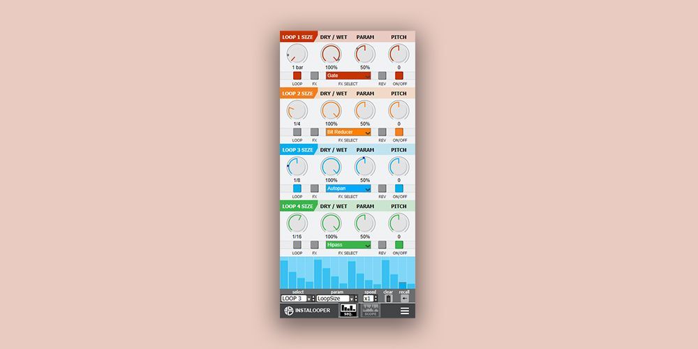 PluginDealsFeed's tweet image. InstaLooper 3 by Audio Blast is now $29, a 69% discount. Offer ends July 28th.

🔗 pluginboutique.com/product/2-Effe… [affiliate link]
