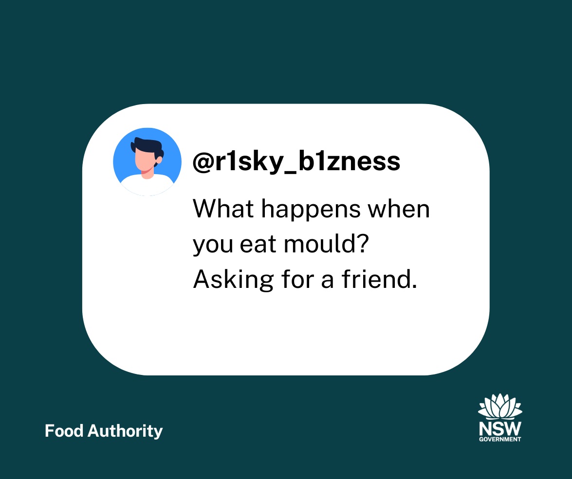 Some moulds cause visible food spoilage, others produce toxins you can’t see that can make you really sick. The verdict? It’s not a good idea to eat foods with visible mould on them. And if you’re concerned about your health, consult a doctor.