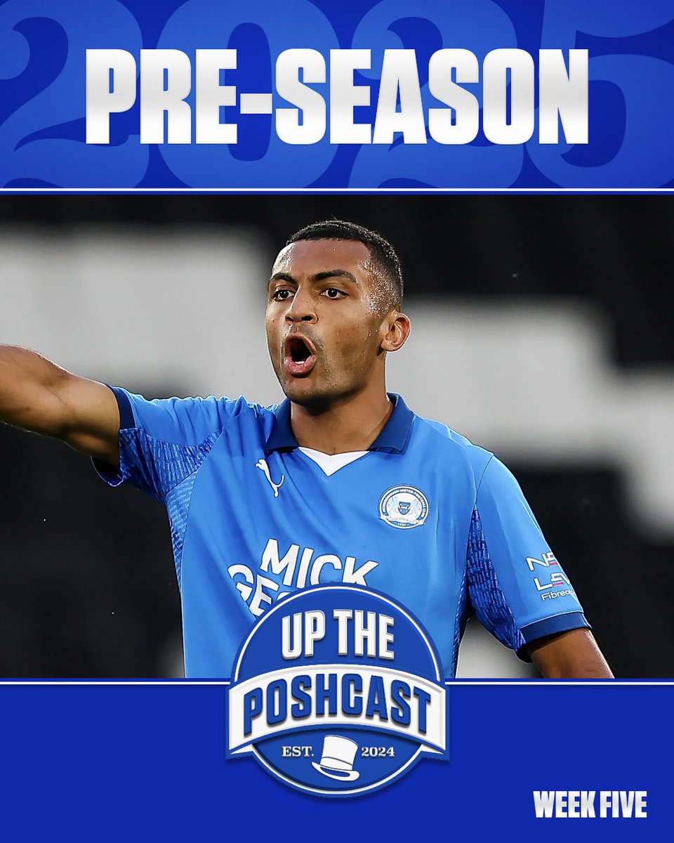 UpThePoshcast's tweet image. 🚨 New Episode!
David Okagbue is in ✅
Alex Bass is out ❌
This week, Harry, Del & Max talk:
🧤 GK crisis
⚽ MK, Col U & Grimsby reviews
👕 Third kit reaction
🧠 Concerns before Cardiff
🎧 Watch/Listen now: youtu.be/4YwKyEYhT4k
#pufc #UpThePoshcast