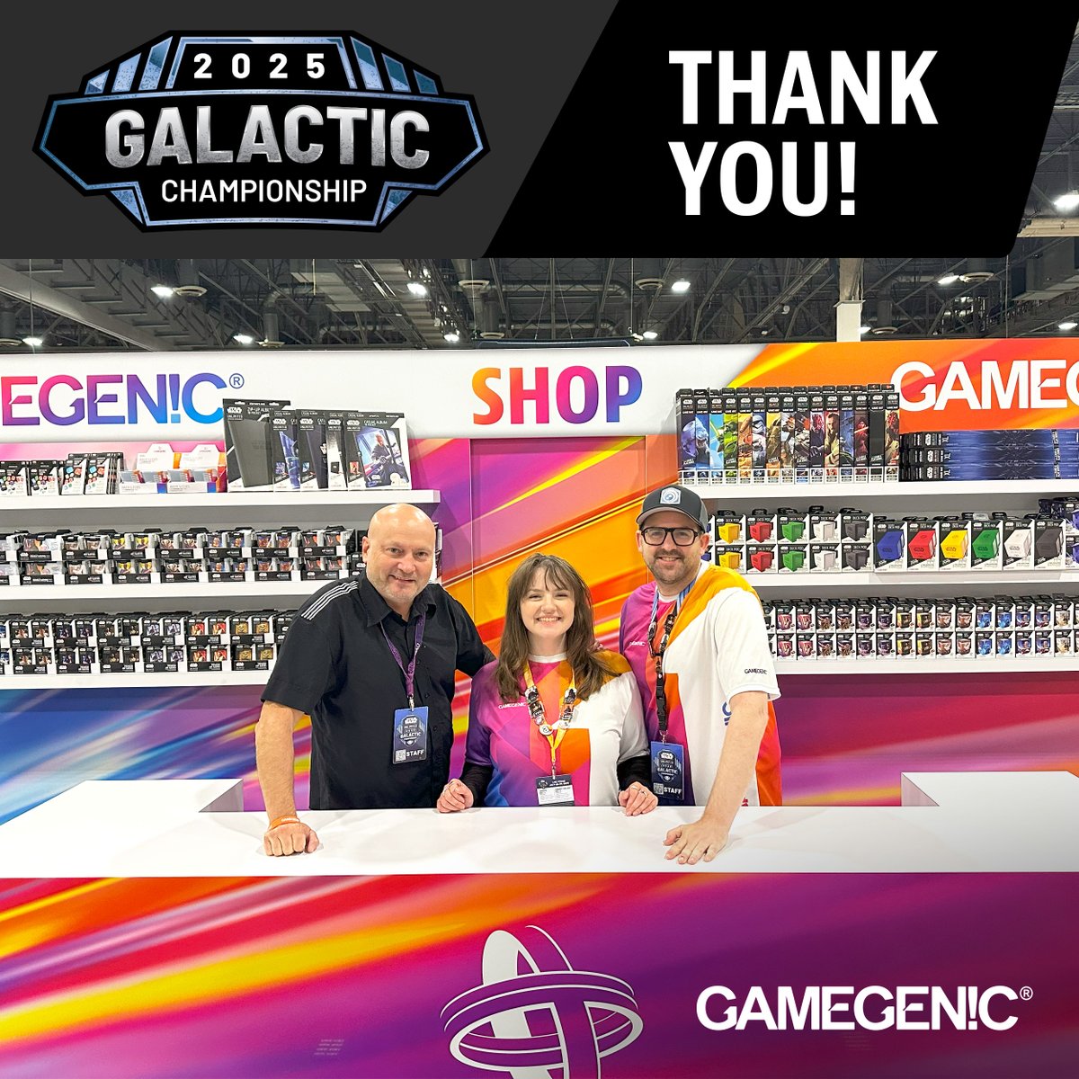 Gamegenic_'s tweet image. ⭐GALACTIC CHAMPIONSHIP ⭐
A huge THANK YOU from our whole team for this amazing weekend! 😍 All your positive feedback, support and passion for our accessories mean the world to us.
We had an absolute blast meeting all of you and can’t wait to see you next time!