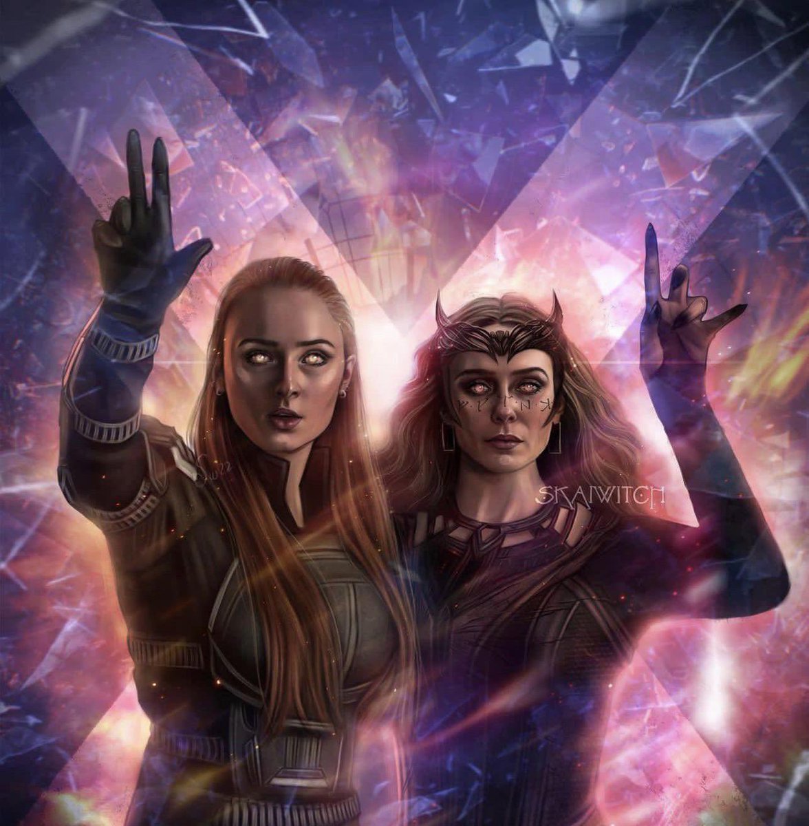 anythingaboute2's tweet image. Since franklin fans are getting bold i made a thread comparing the potency of his reality warping compared to phoenix and scarlet witch #XSpoilers #HexSpoilers 🧵