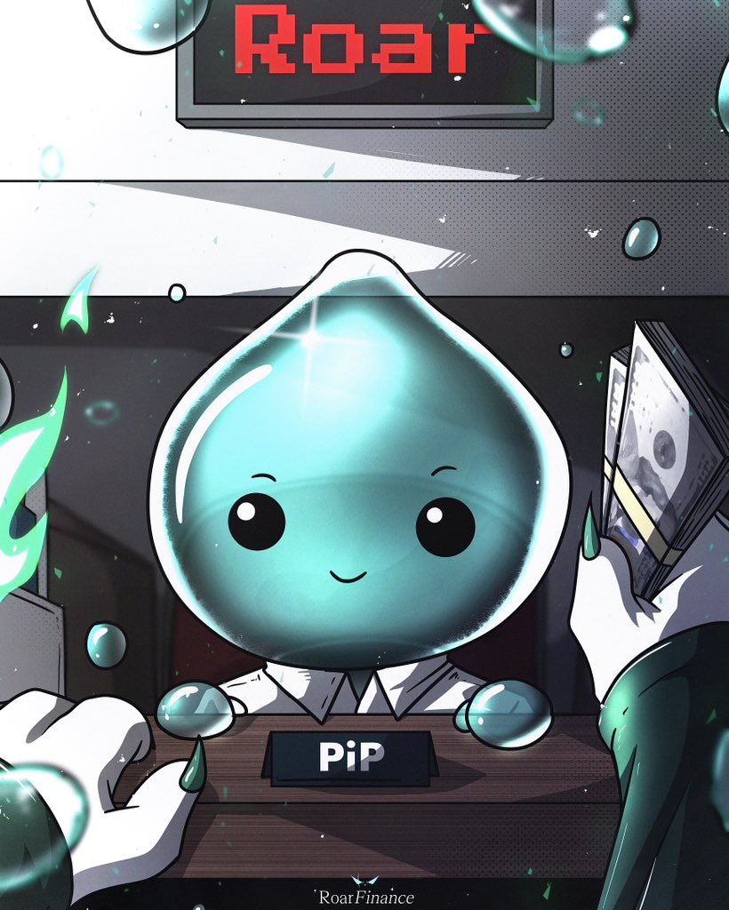 RoarFinance's tweet image. Just spoke to my quant, and he said:
“Even the tiniest PiP can create waves of change.” 💧👀
We’re proud to announce that every @PiPonHL enjoyer will be able to stake their NFT in our upcoming NFT Staking section 🏦
By doing so with collateral, only PiP holders will earn a…