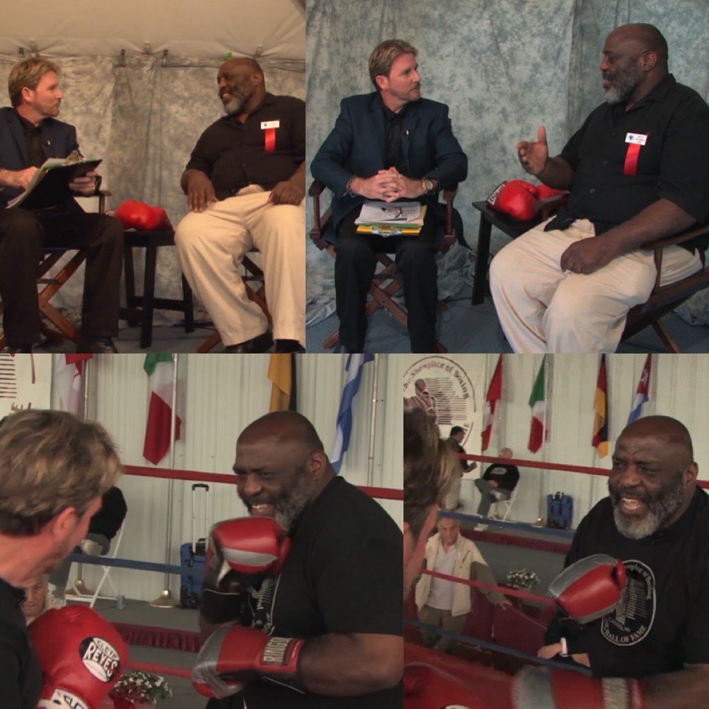SmittyBoxing's tweet image. I’m very saddened to hear about the passing of @BoxingHall er and Fantastic Light Heavyweight &amp;amp; Cruiserweight World Champion Dwight Muhammad Qawi born Dwight Braxton. I was so very fortunate to tape an entire episode with him on @InThisCornerTV.  More to come. #ripchamp #Boxing