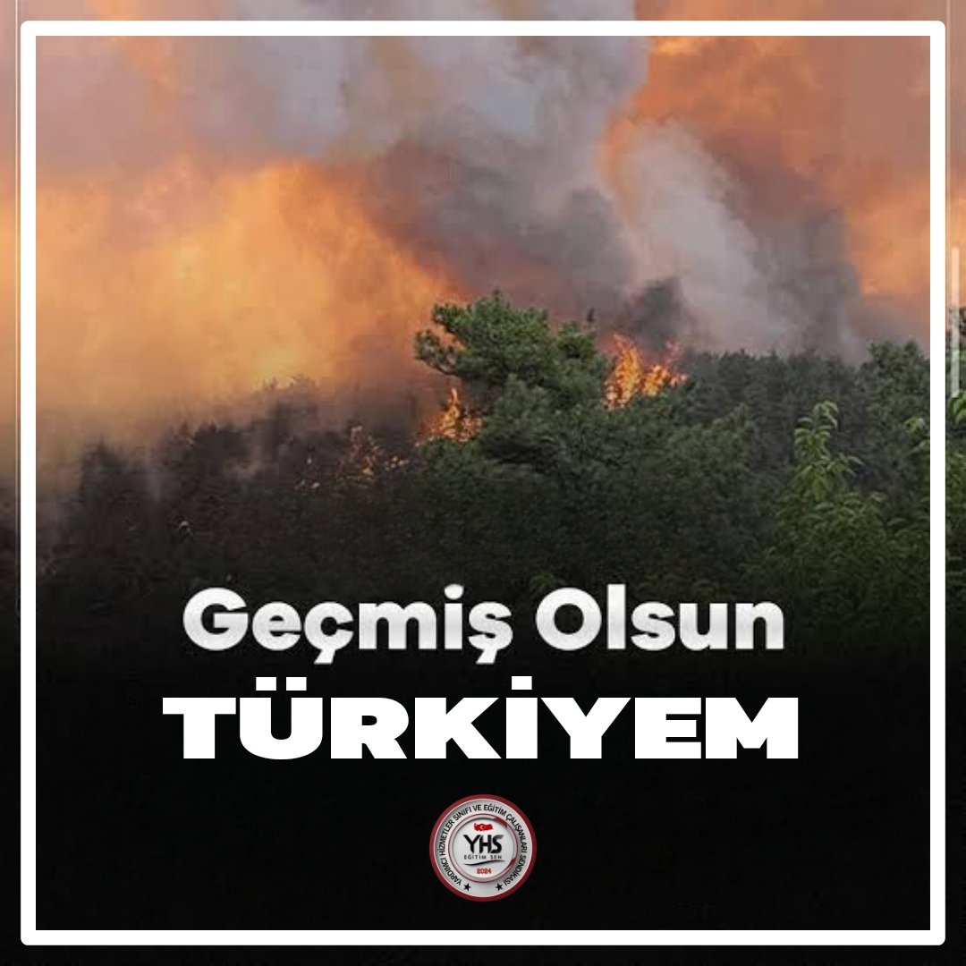 🇹🇷 Geçmiş Olsun Türkiyem

Son günlerde ülkemizin çeşitli bölgelerinde meydana gelen orman yangınları hepimizin yüreğini dağlamıştır. Alevlerle mücadele eden tüm ekiplere minnettarız.
Ancak ne yazık ki bu felaketlerde 3 kahraman görev başında şehit olmuştur.

🌲 Yanan her ağaç,