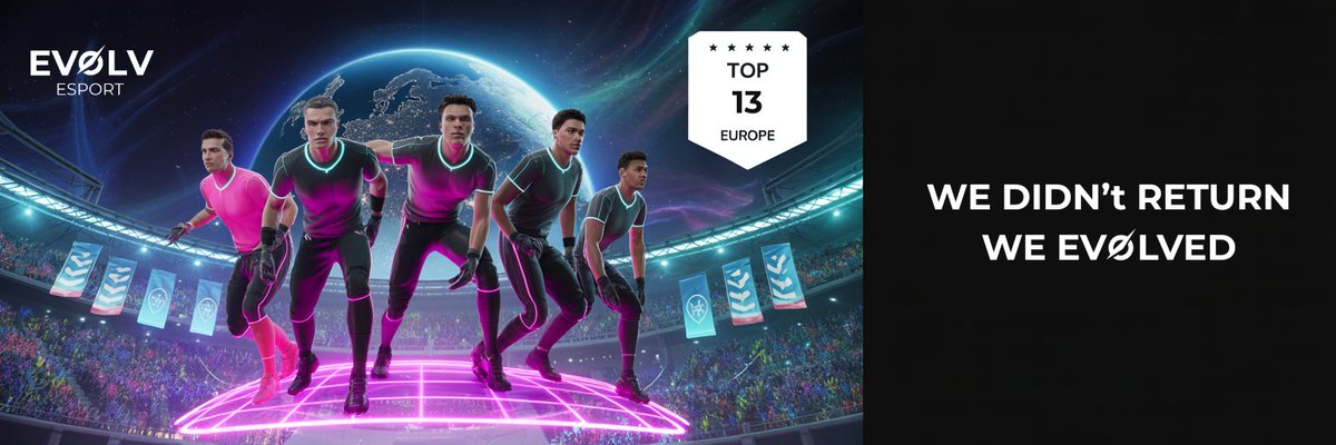 evolv_esport_'s tweet image. 🌍 QUALIFIÉS POUR LES CHAMPIONNATS DU MONDE !
🔒Grâce à notre parcours aux #UKO, EVOLV Esport intègre le Top 16 Europe
🎫On fait désormais partie des 16 meilleures équipes européennes en route pour le mondial #Rematch
🔥On ne compte pas s’arrêter là. Merci pour la force.
#EvolvUp