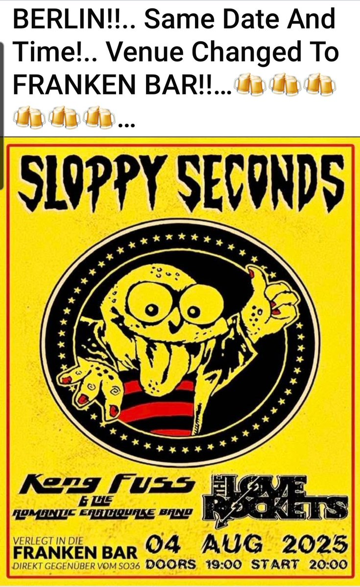 Sloppy Seconds tweet media