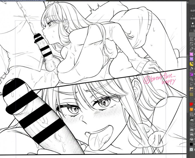 ( `ω'o[ 線画進捗]o

優しい吐息はチンチンによく効く 