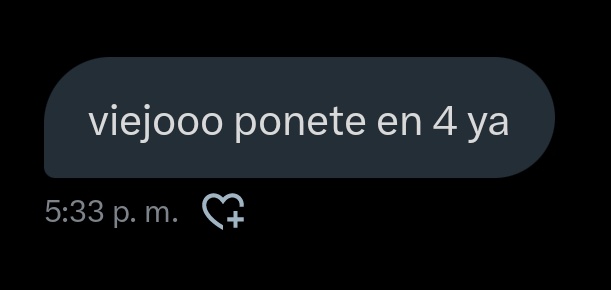 firthgadling's tweet image. yo: maa podés ver quién me mandó mensaje?

el mensaje: