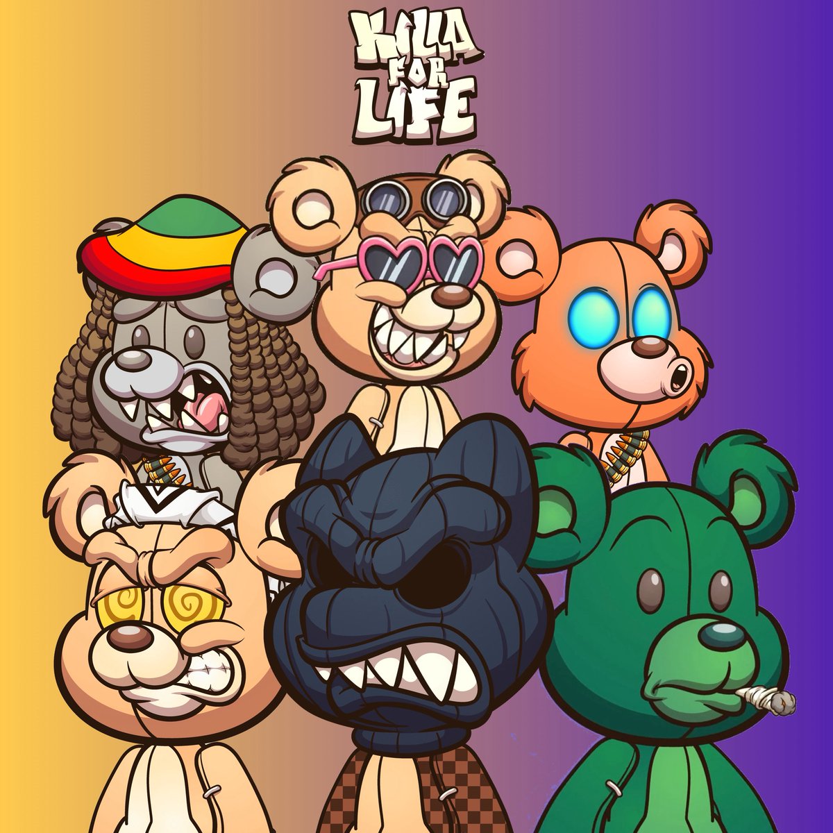 NeilGallero's tweet image. I have 6 OG @killabearsnft 🐻
And none of them is listed. 🙅🏻♂️
That’s all, carry on. 🫡 #KillaForLife ♾️