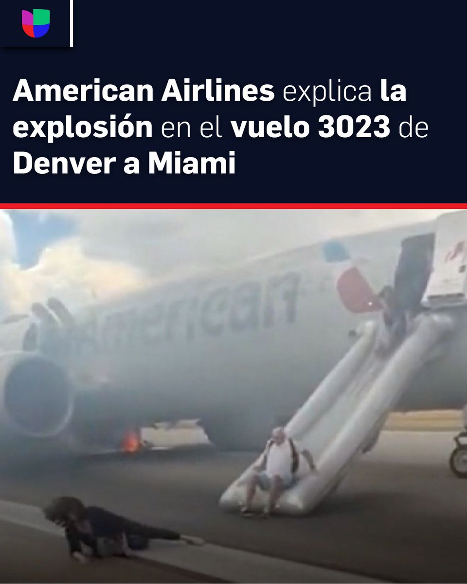 univision34ATL's tweet image. Iban 173 pasajeros y 6 miembros de la tripulación en el Boeing 737 MAX 8  cuando se escuchó una explosión y vieron humo 👉  bit.ly/46qFX6R